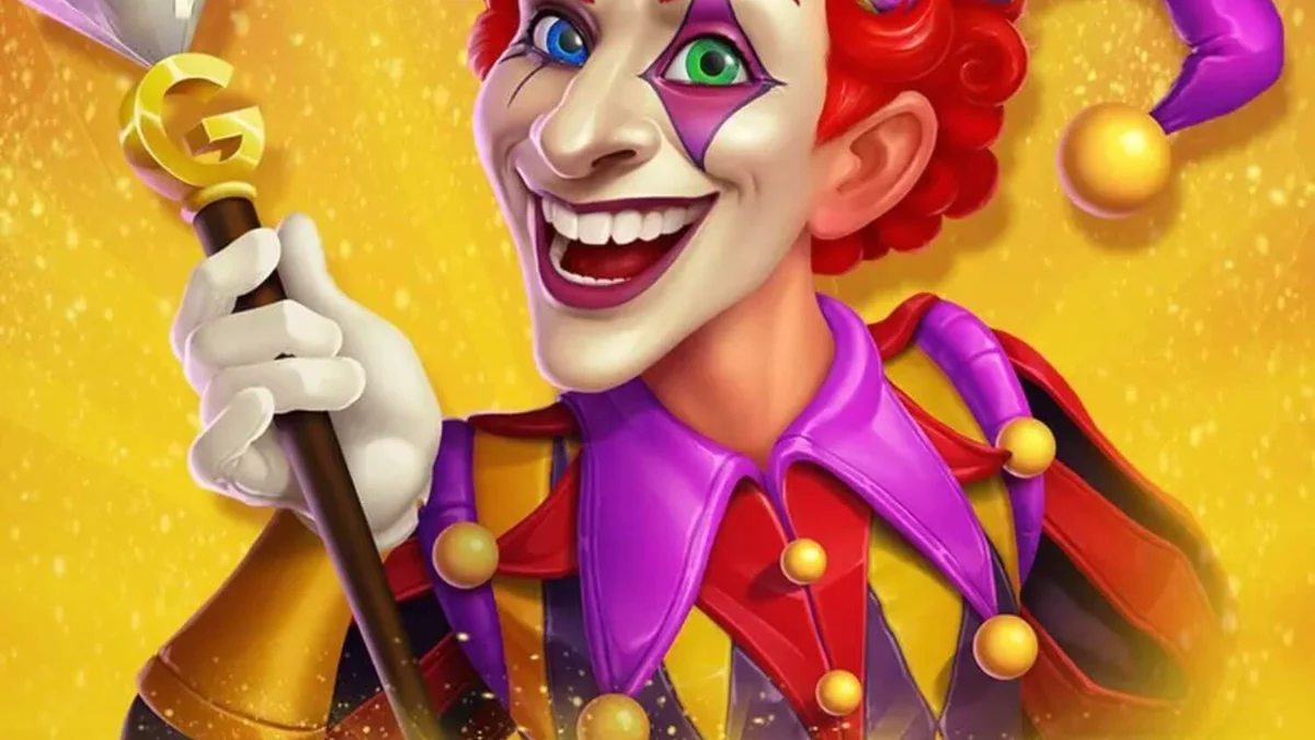Tampilan layar utama slot Joker Catcher dengan simbol klasik dan Joker di tengah